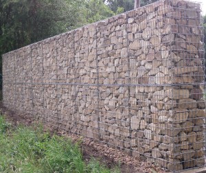 mur en gabion